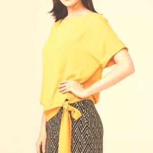 NWT Joseph Ribkoff bow hemline tunic